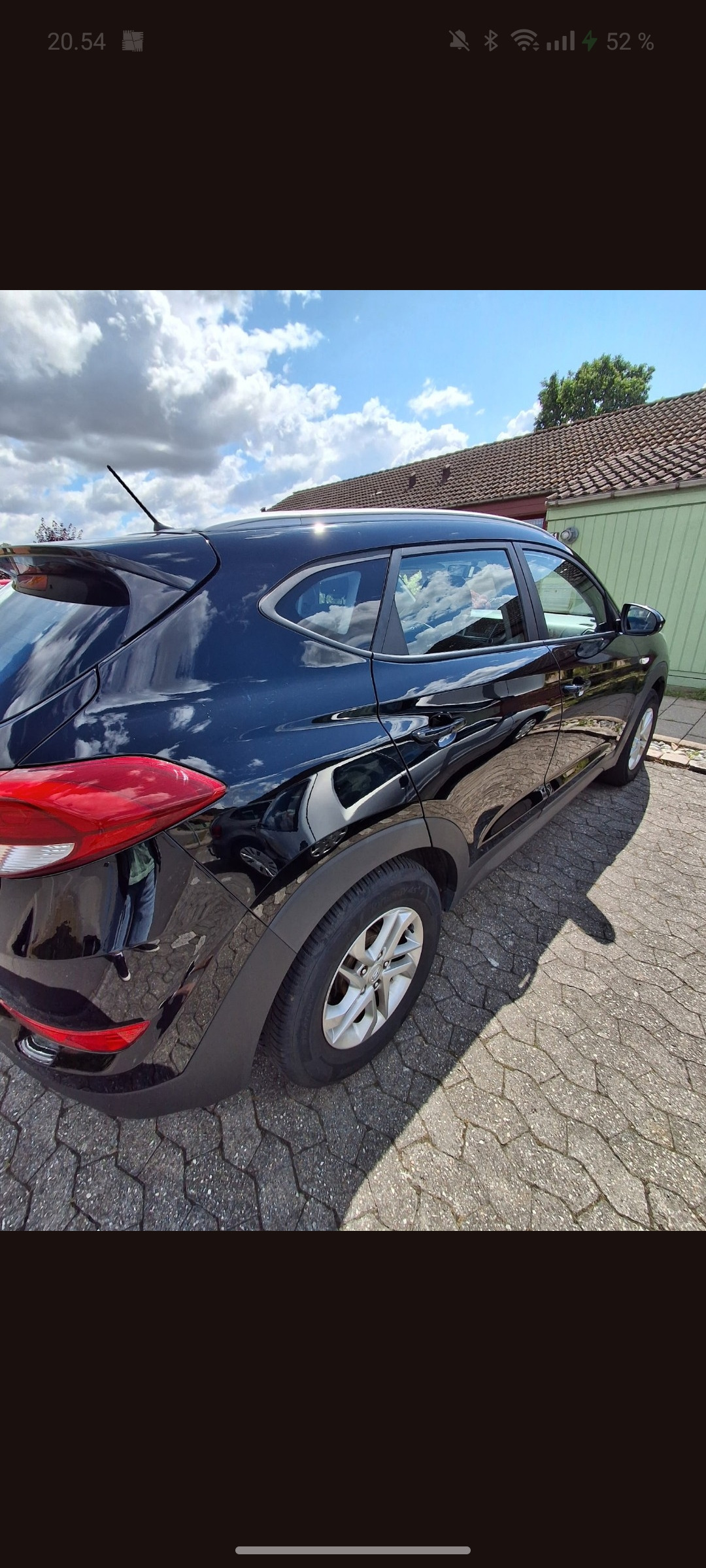 Sort Hyundai Tucson fra 2017