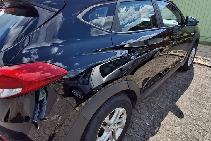 Sort Hyundai Tucson fra 2017