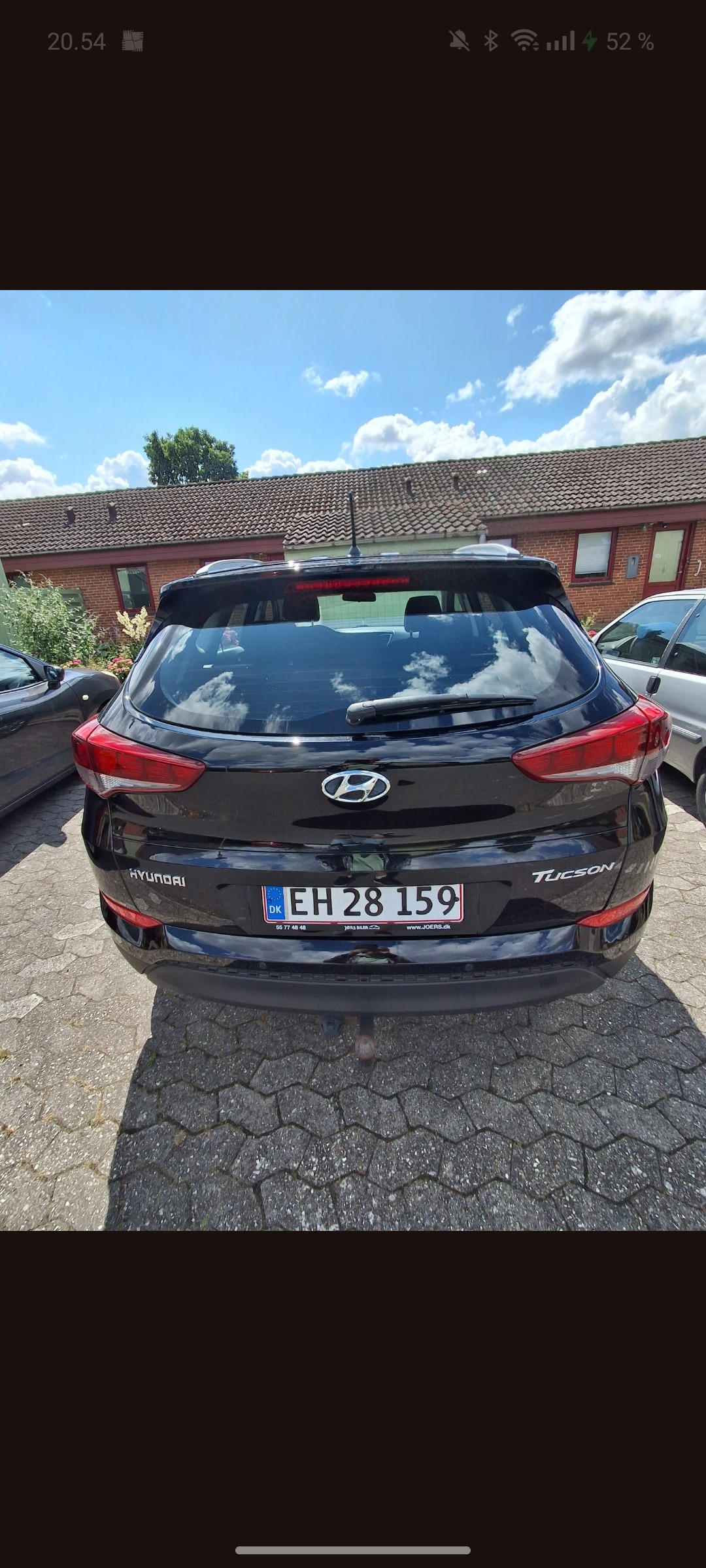 Sort Hyundai Tucson fra 2017