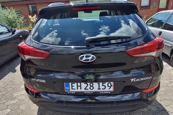 Sort Hyundai Tucson fra 2017