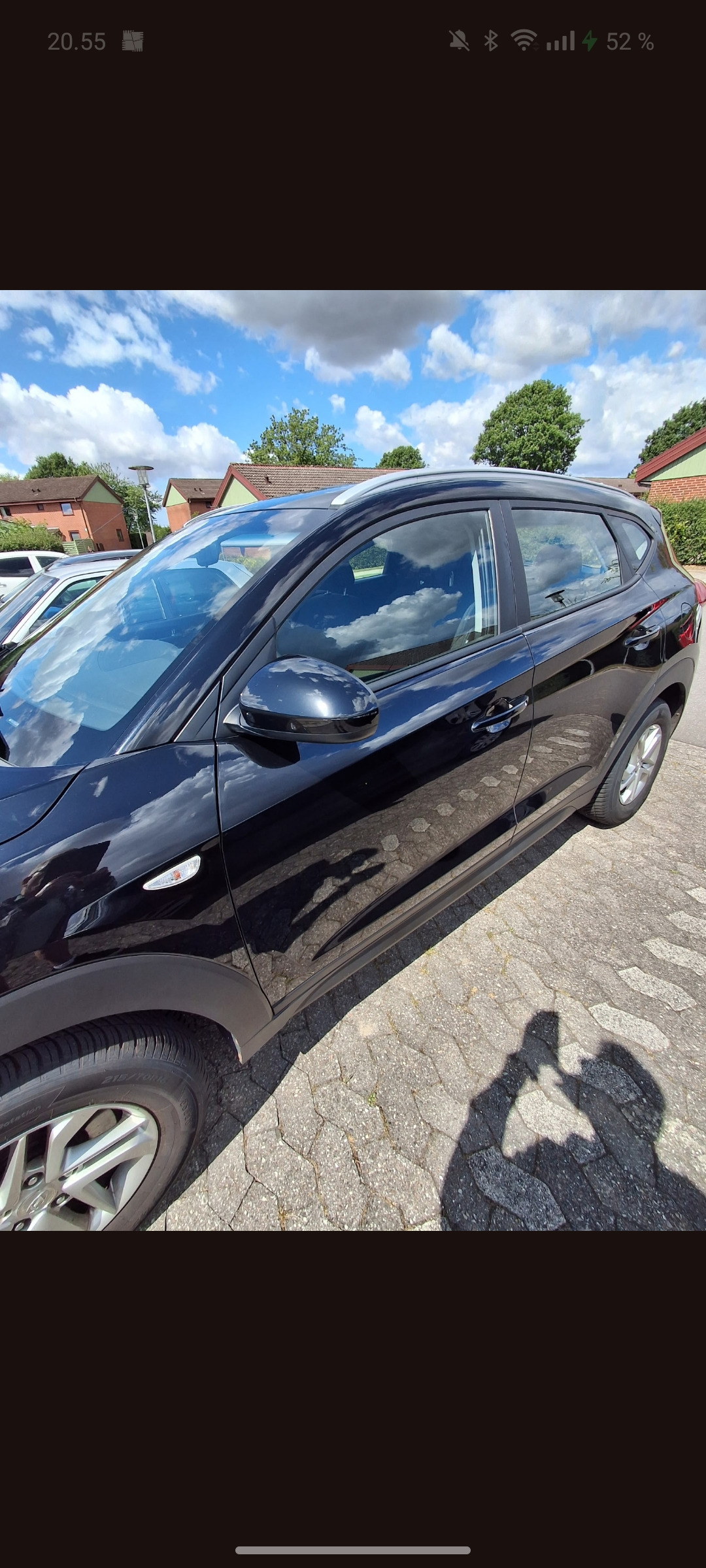 Sort Hyundai Tucson fra 2017