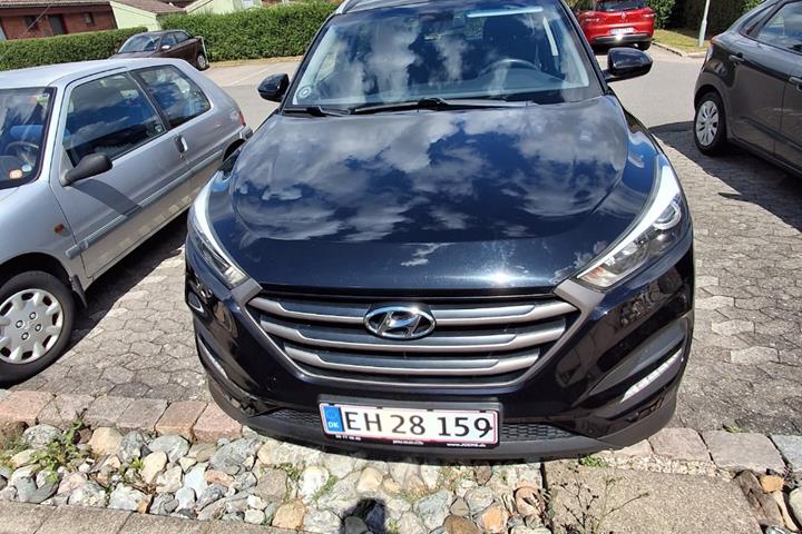Sort Hyundai Tucson fra 2017