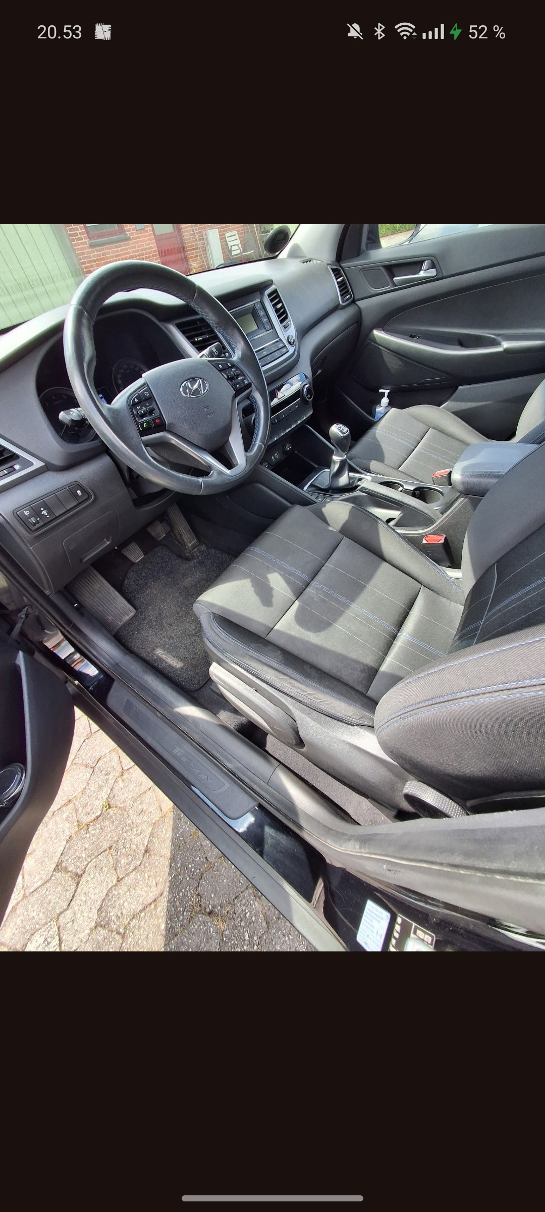 Sort Hyundai Tucson fra 2017