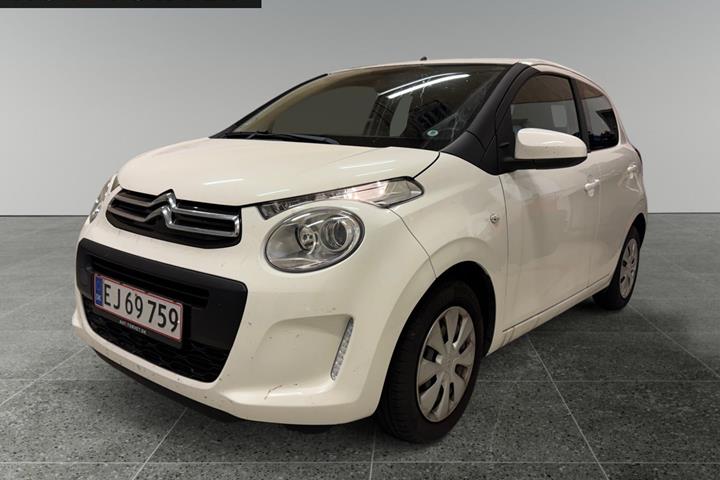 Hvid Citroën C1 fra 2016 set udefra