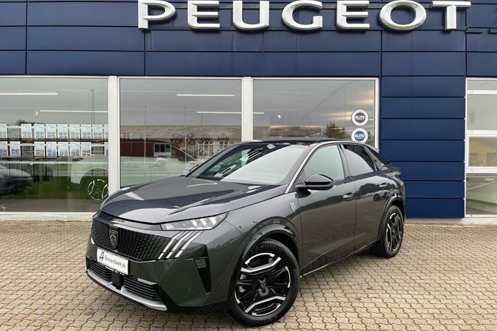 Grå Peugeot e-3008 fra 2026