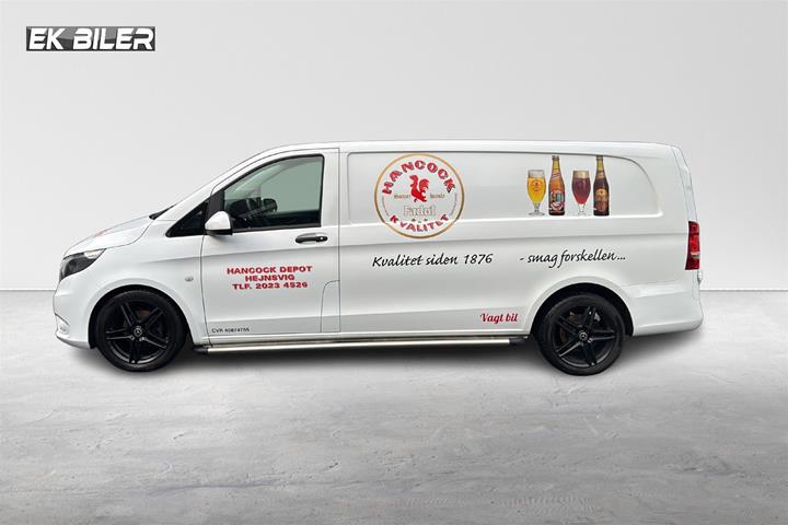 Hvid Mercedes Vito fra 2018