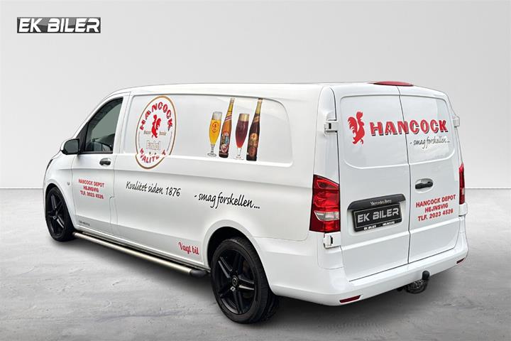 Hvid Mercedes Vito fra 2018