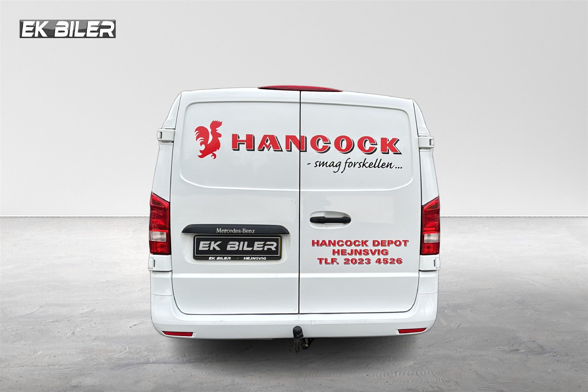 Hvid Mercedes Vito fra 2018