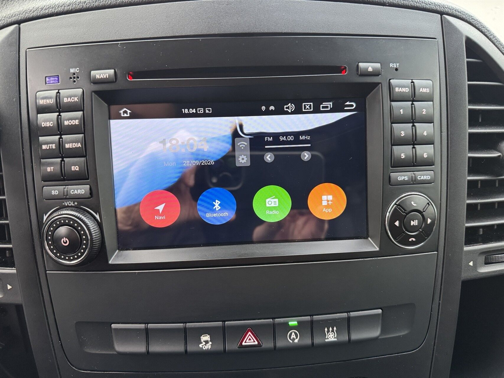 Hvid Mercedes Vito fra 2018