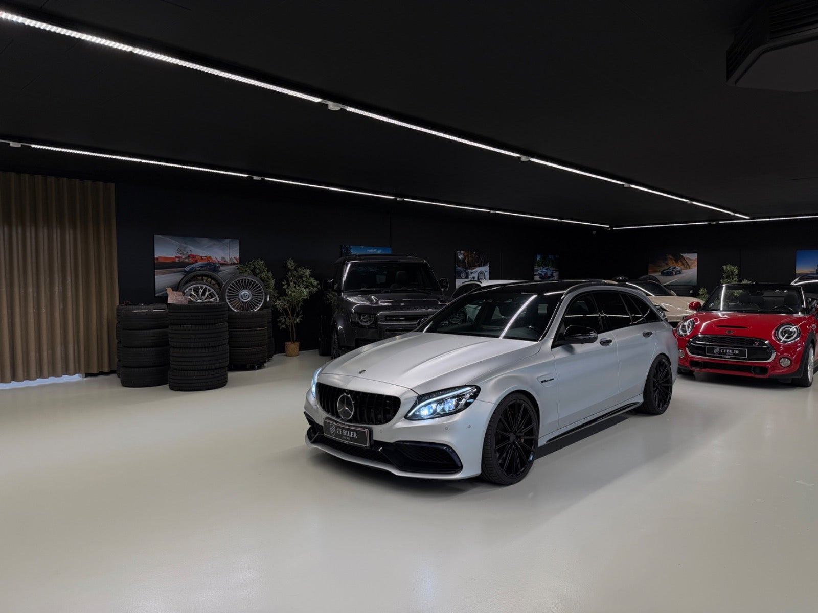 Mercedes C63 4,0 AMG S stc. aut.