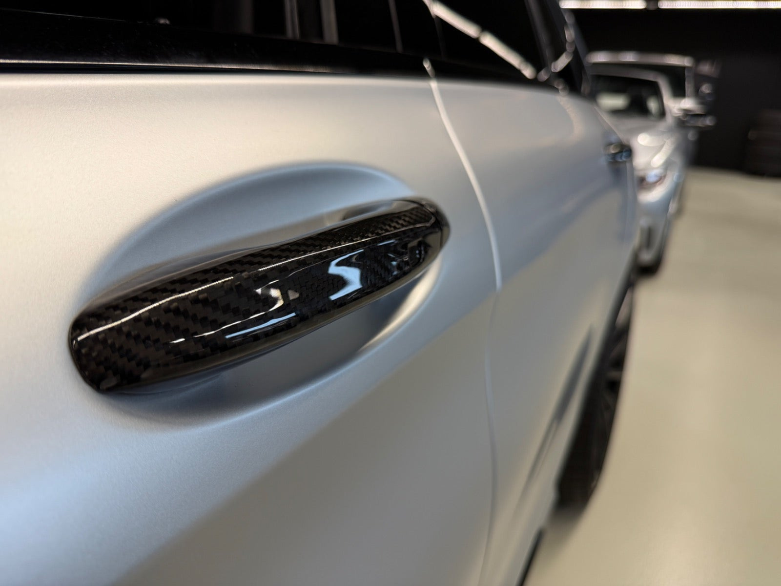 Sort Mercedes C63 fra 2017