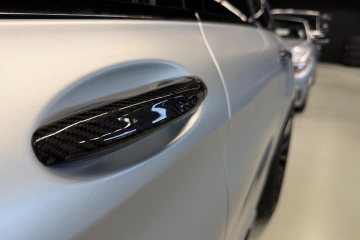 Sort Mercedes C63 fra 2017