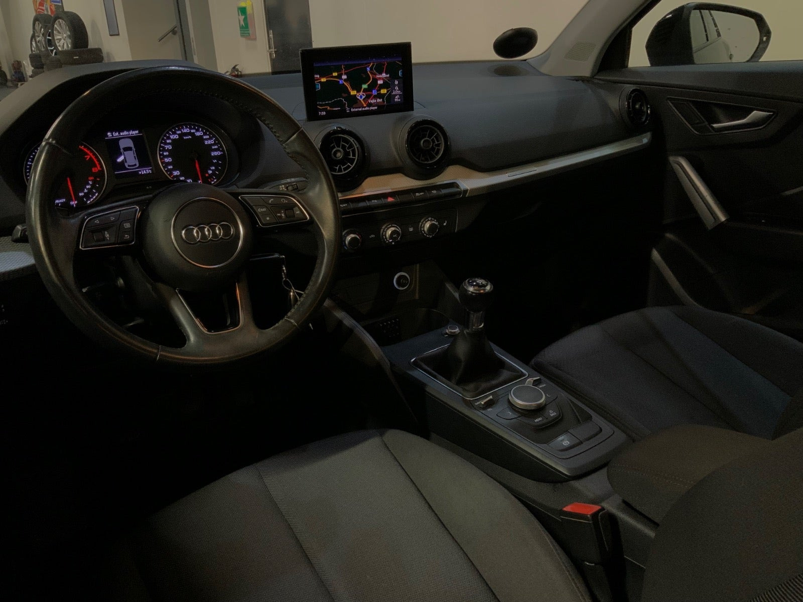 Sort Audi Q2 fra 2017