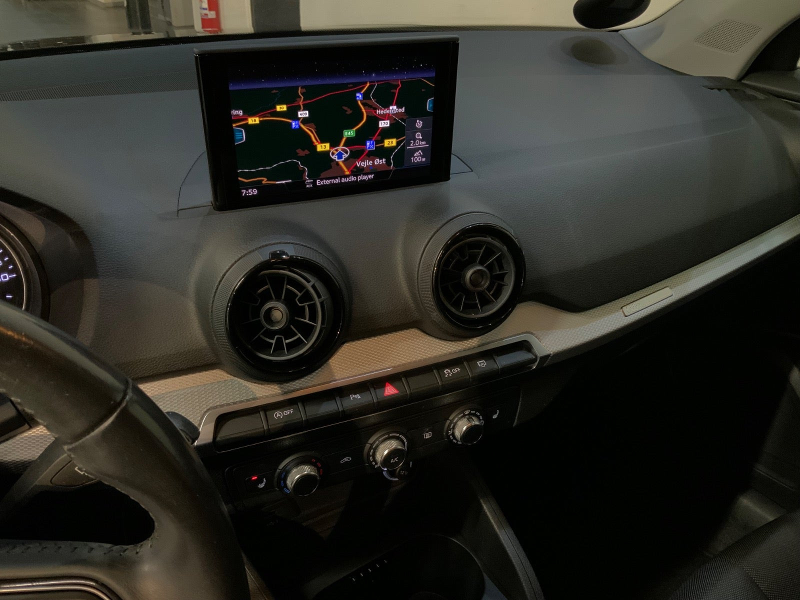 Sort Audi Q2 fra 2017