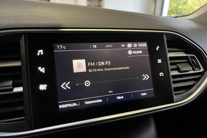 Sort Peugeot 308 fra 2018