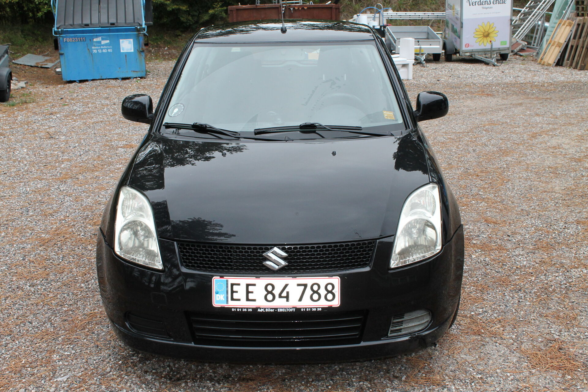 Sort Suzuki Swift fra 2007