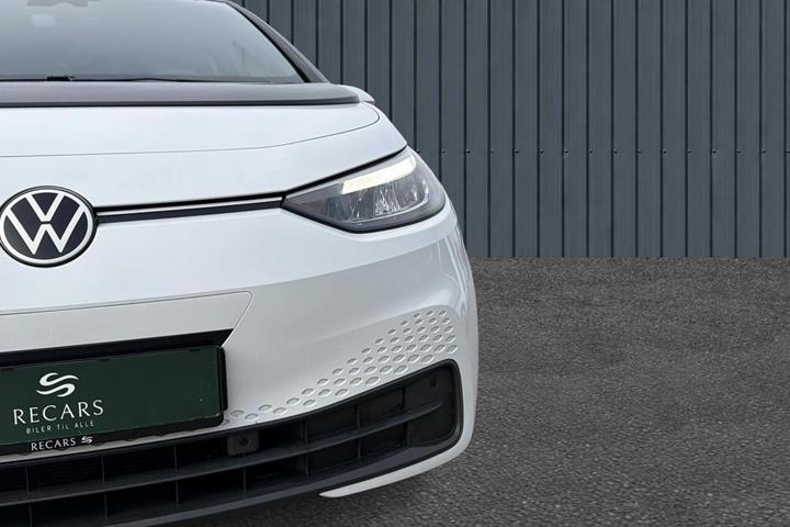 Hvid VW ID.3 fra 2022