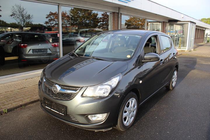 Grå Opel Karl fra 2018