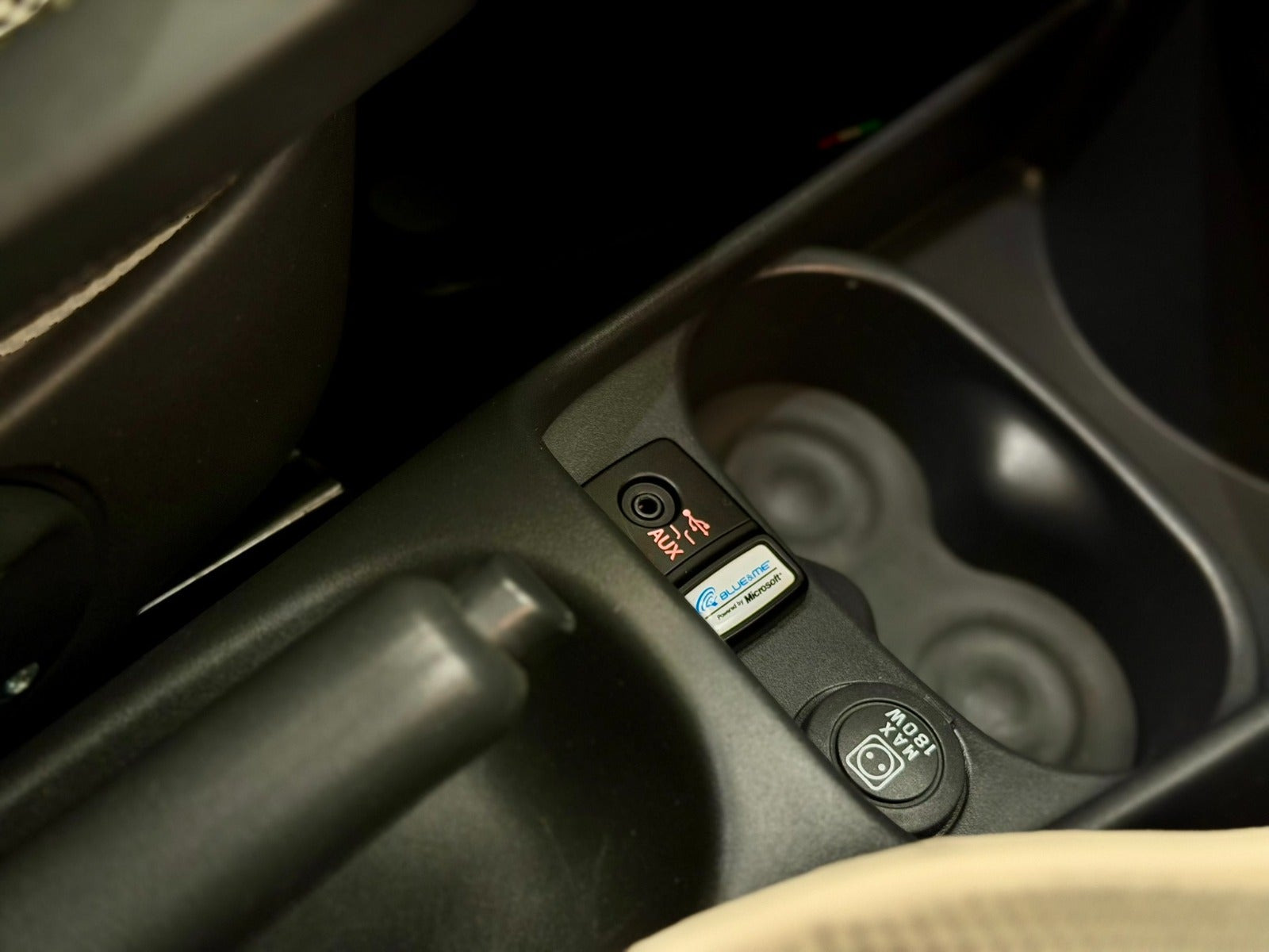 Grå Fiat 500C fra 2011