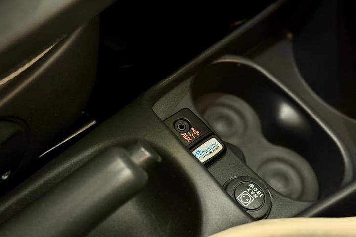 Grå Fiat 500C fra 2011