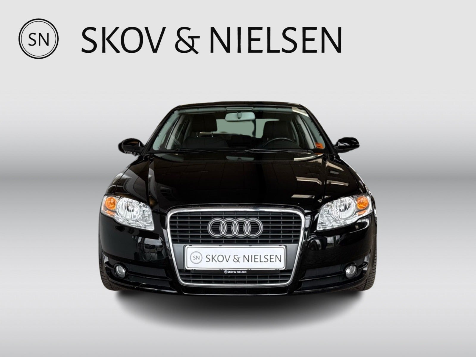 Sort Audi A4 fra 2005