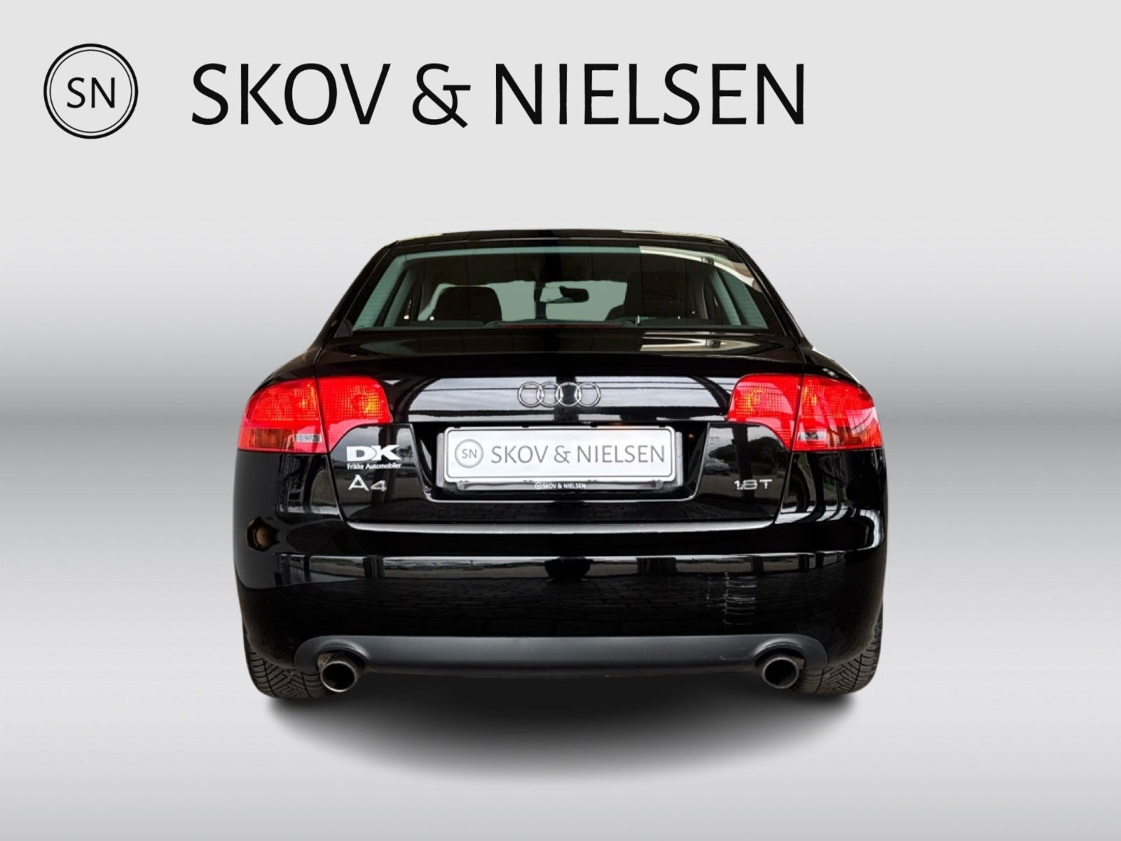 Sort Audi A4 fra 2005