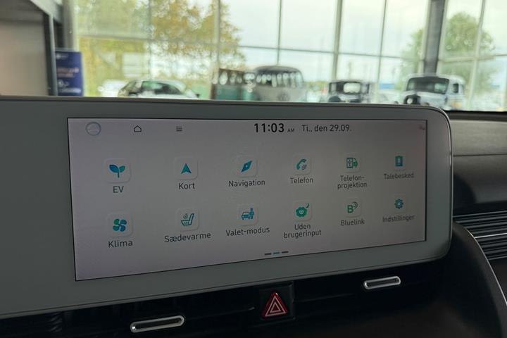 Grå Hyundai Ioniq 5 fra 2022