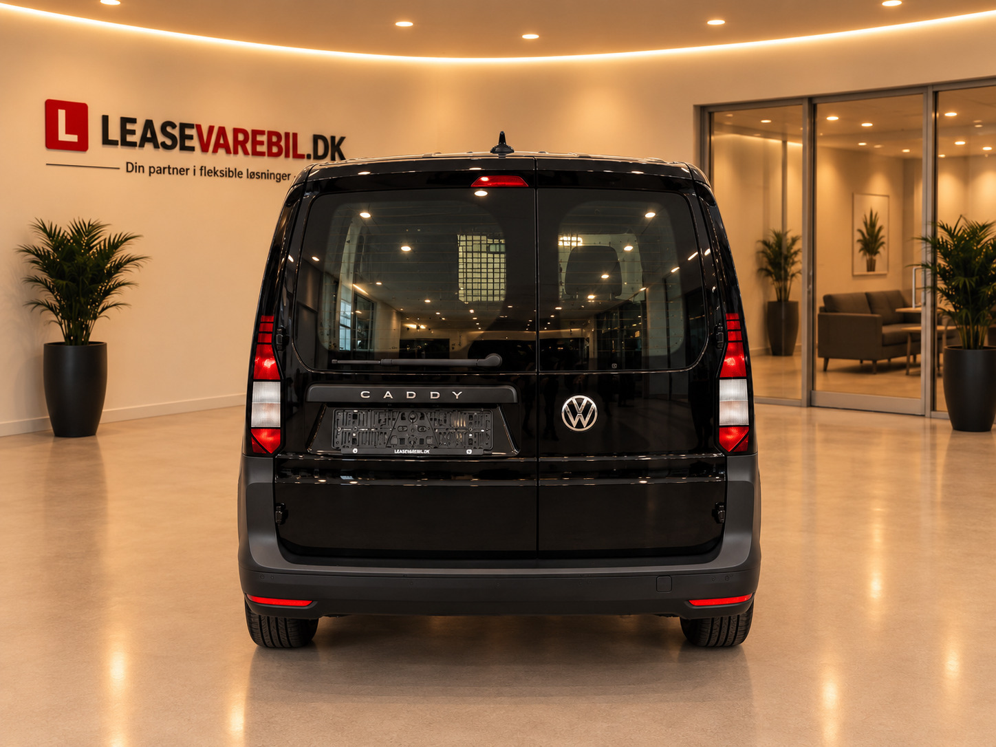 Sort VW Caddy fra 2022