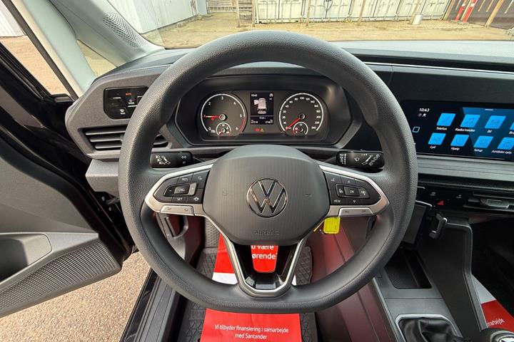 Sort VW Caddy fra 2022