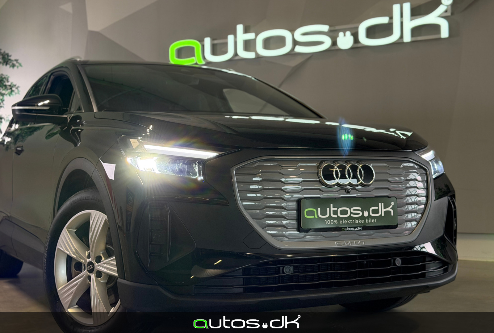 Sort Audi Q4 e-tron fra 2023