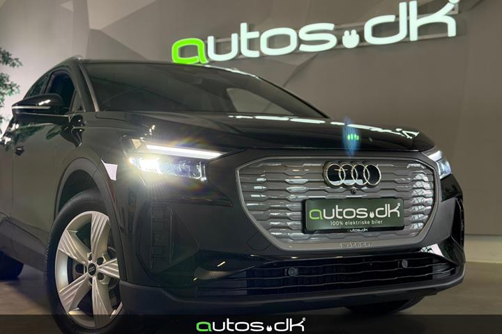 Sort Audi Q4 e-tron fra 2023