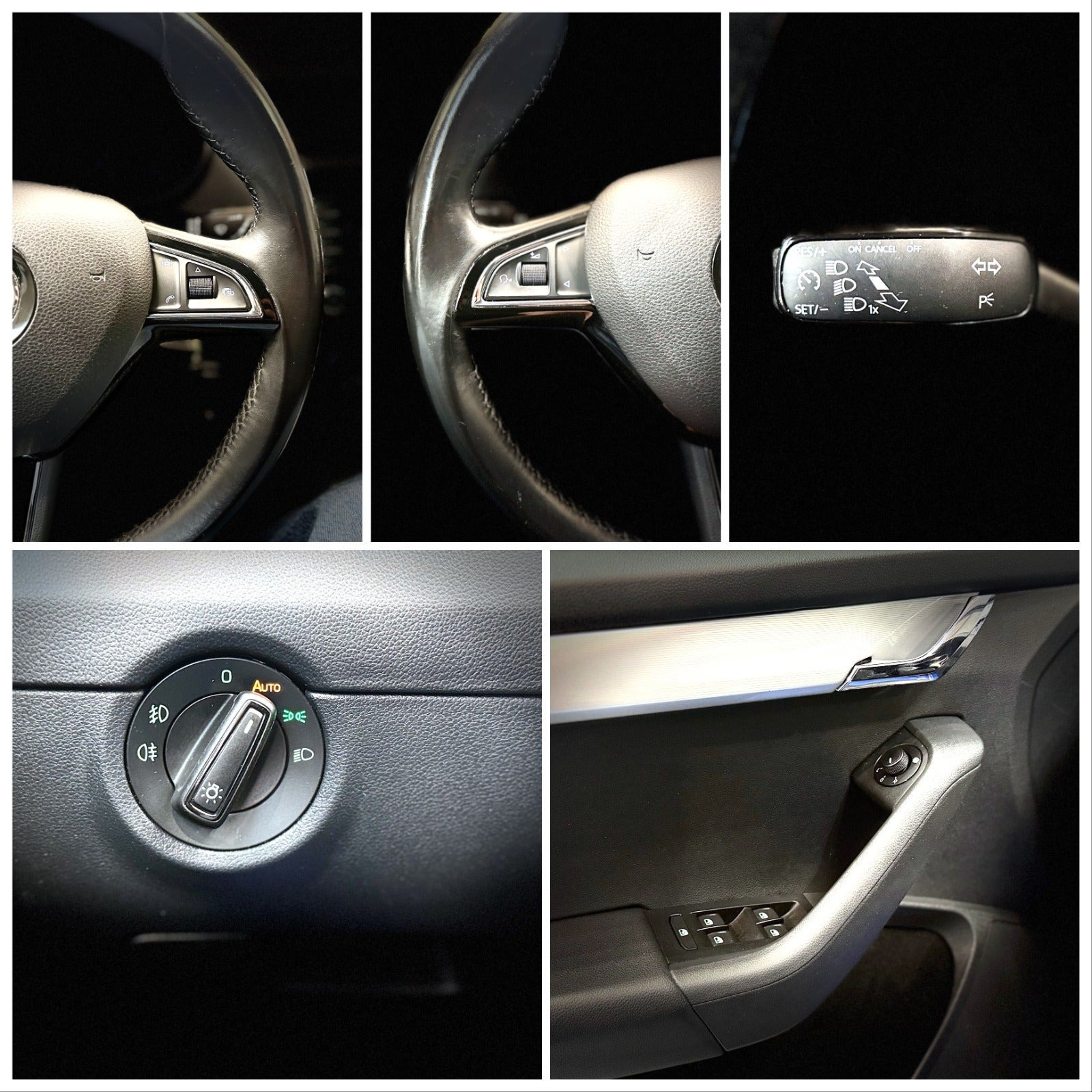 Hvid Skoda Octavia fra 2017