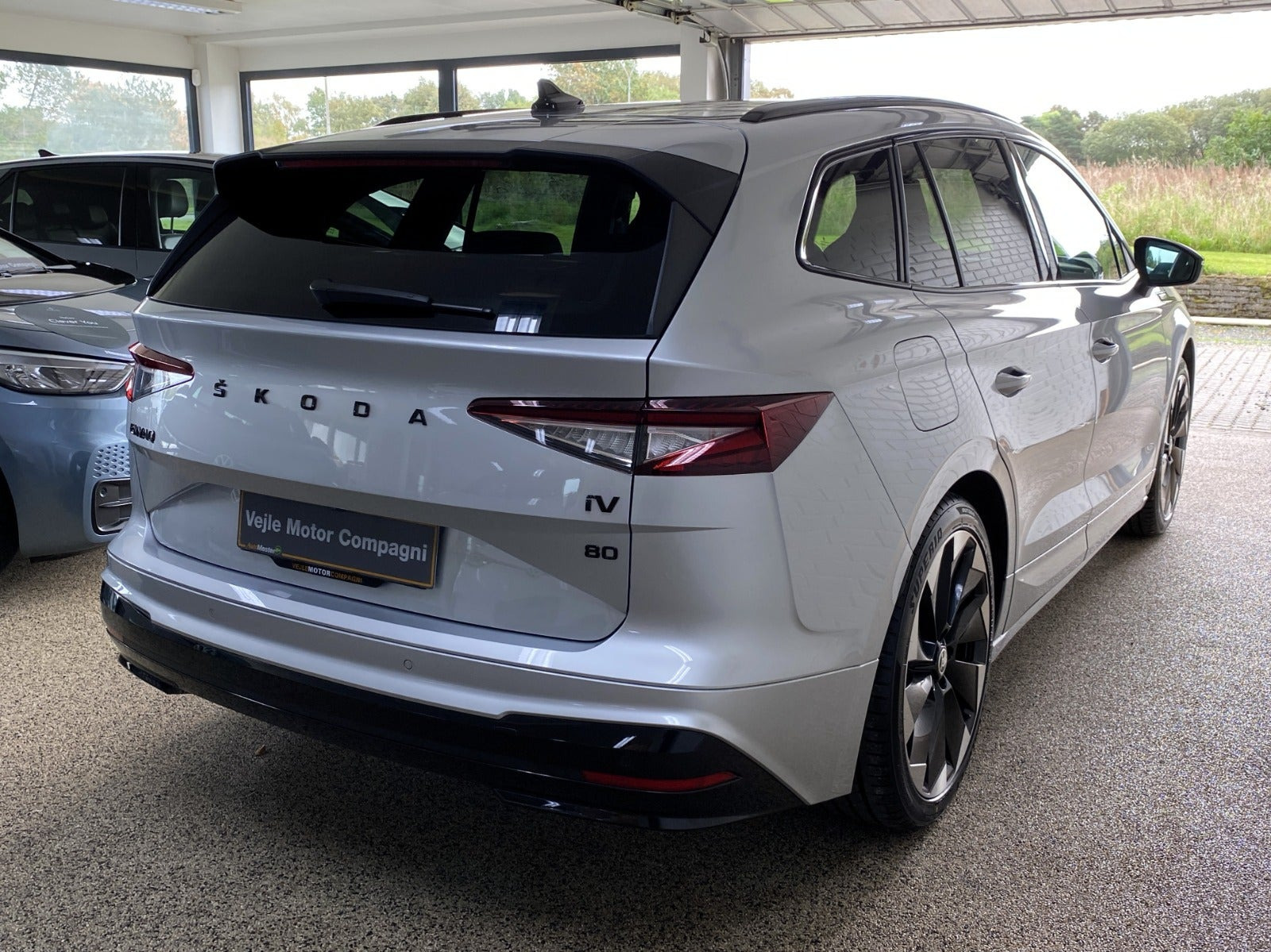 Sølv Skoda Enyaq fra 2022