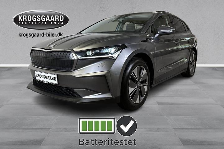 Grå Skoda Enyaq fra 2022