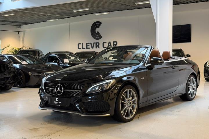 Sort Mercedes C43 fra 2017