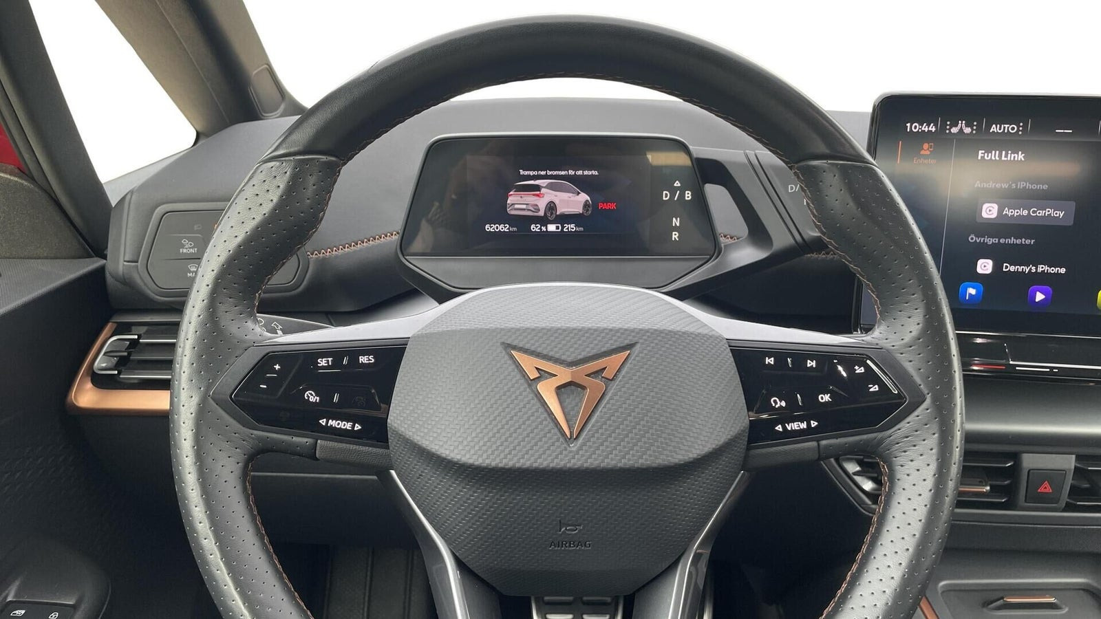 Rød Cupra Born fra 2023