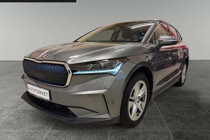 Grå Skoda Enyaq fra 2022
