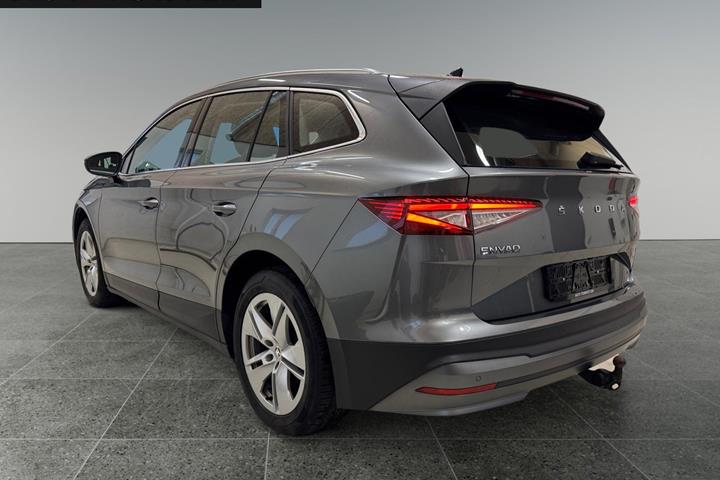 Grå Skoda Enyaq fra 2022