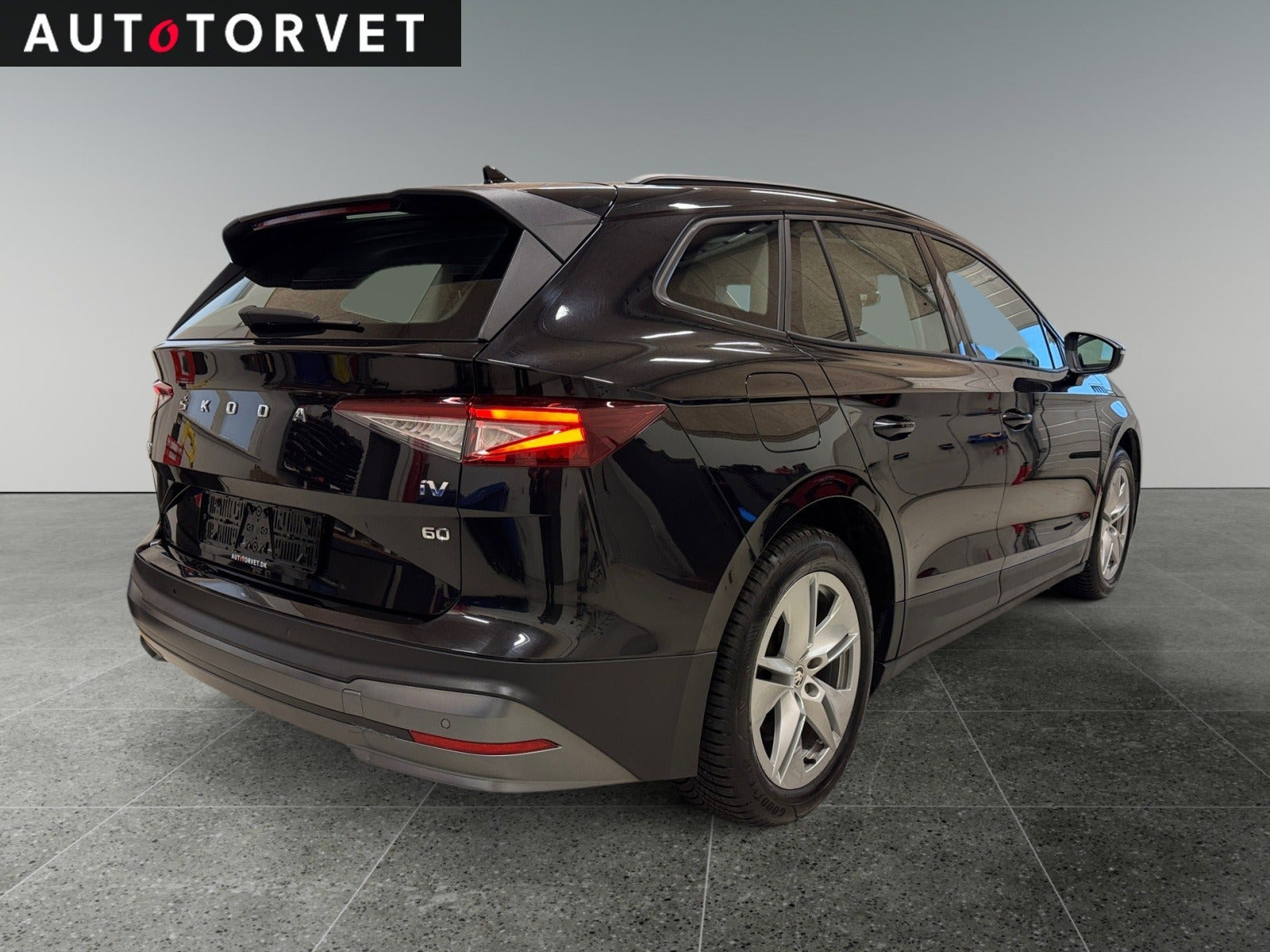 Sort Skoda Enyaq fra 2022