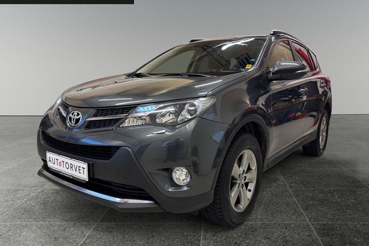 Grå Toyota RAV4 fra 2015