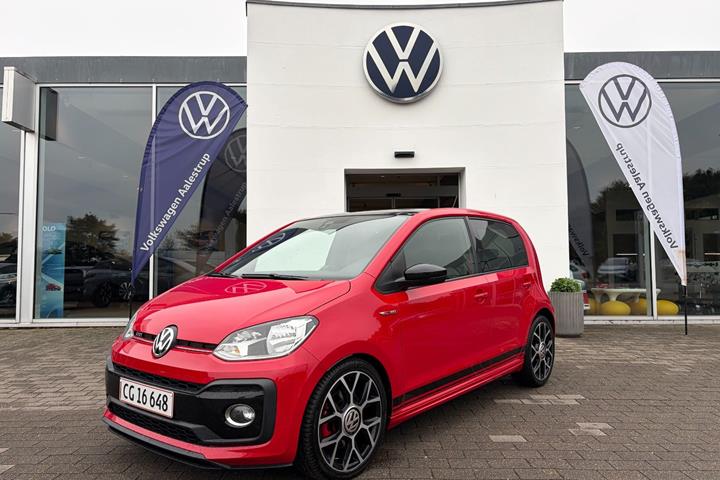 Rød VW UP! fra 2019