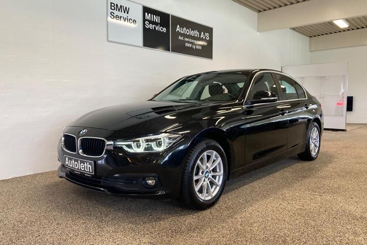 Sort BMW 320d fra 2019