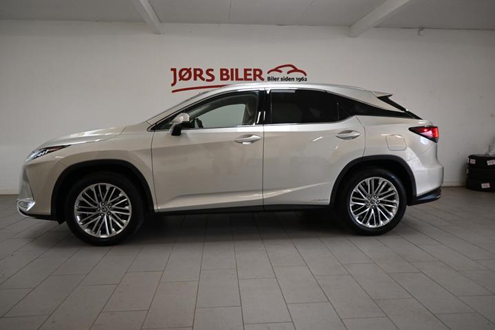 Beige Lexus RX450h fra 2022