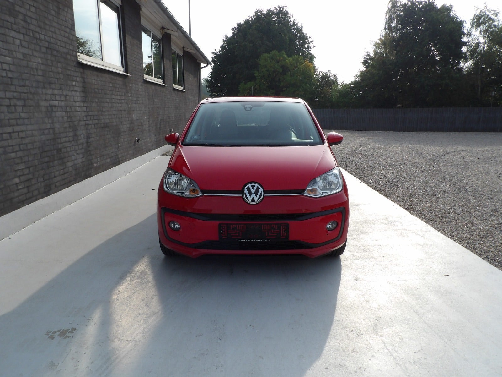 Rød VW UP! fra 2019
