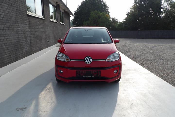 Rød VW UP! fra 2019