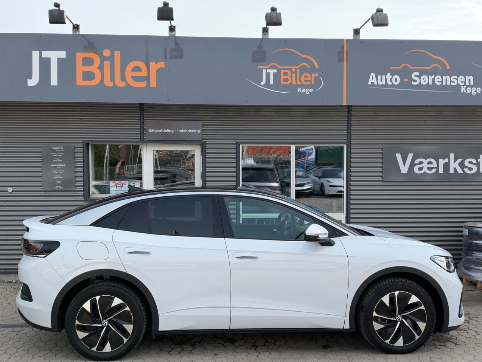 Hvid VW ID.5 fra 2025