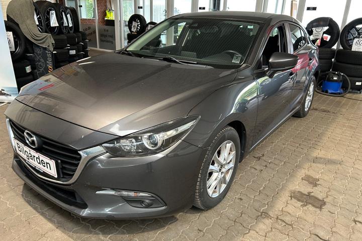 Grå Mazda 3 fra 2017