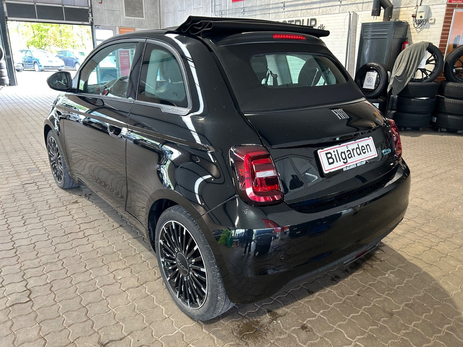 Sort Fiat 500e fra 2022