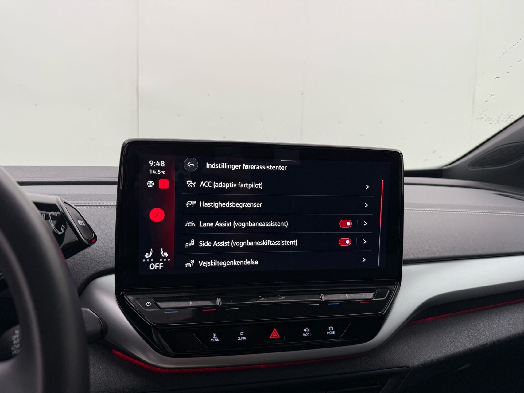 Rød VW ID.5 fra 2023