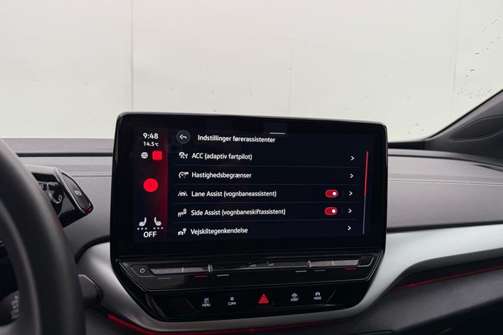 Rød VW ID.5 fra 2023